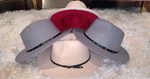 Red Bottom Fedora Hat (6 colors)